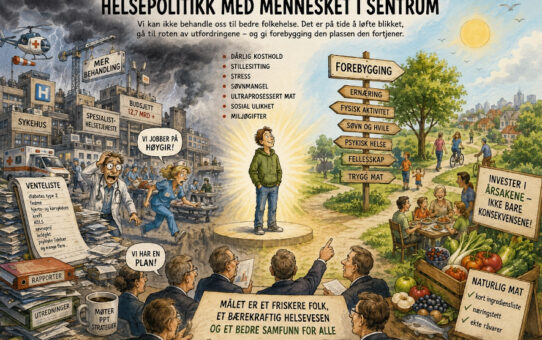 Helsepolitikk med mennesket i sentrum